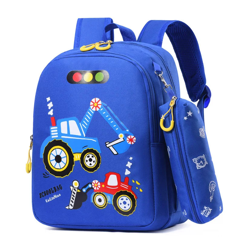 Boys Girls Cute Cartoon Toddler Rucksack Kindergarten Schoolbag