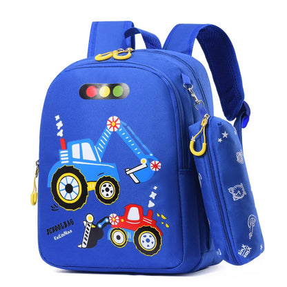 Boys Girls Cute Cartoon Toddler Rucksack Kindergarten Schoolbag