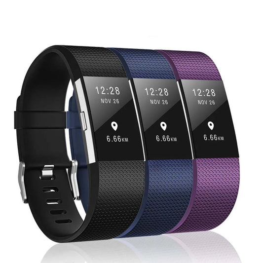 Larger Size Soft TPU Strap For Fitbit Charge Smart Watch Bracelet