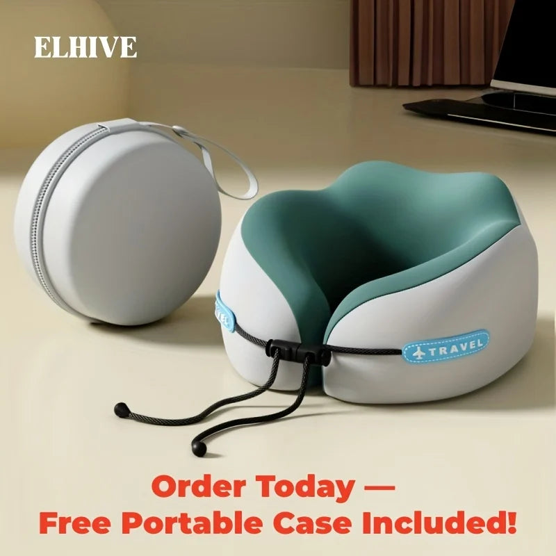 U Shaped Memory Foam Neck Pillows Neck Massage