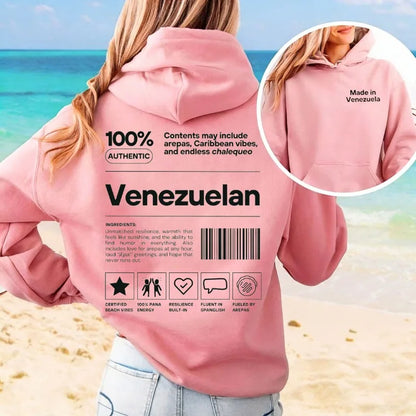 Venezuelan Hoodie Veneka Pullover Christmas Sweater
