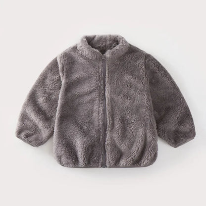 Winter Outerwear Boy Warm Fleece Baby Girls Jackets