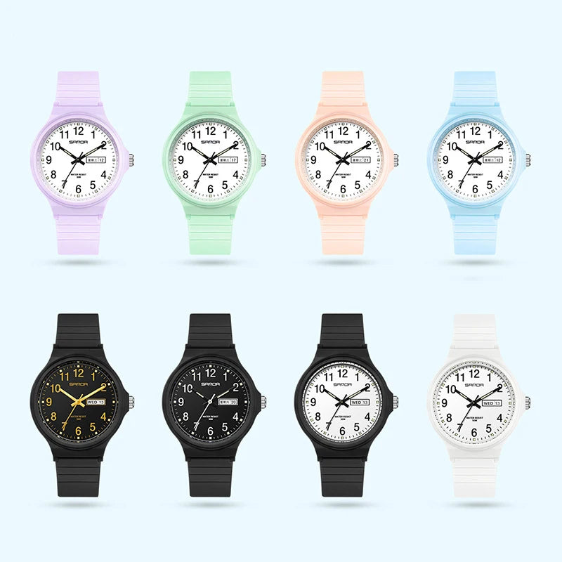 Electronic Quartz Waterproof Wristwatches