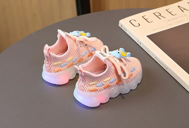 Children's Luminous Sneakers LED Flashing Shoes