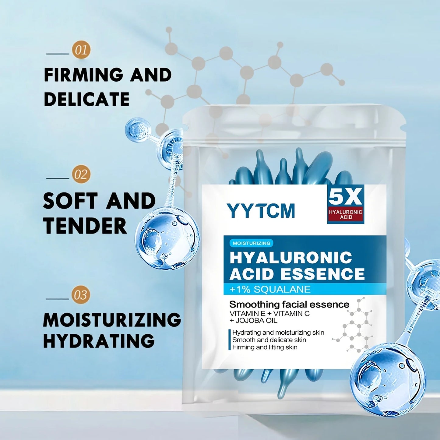 Hyaluronic acid deep moisturizing capsule essence