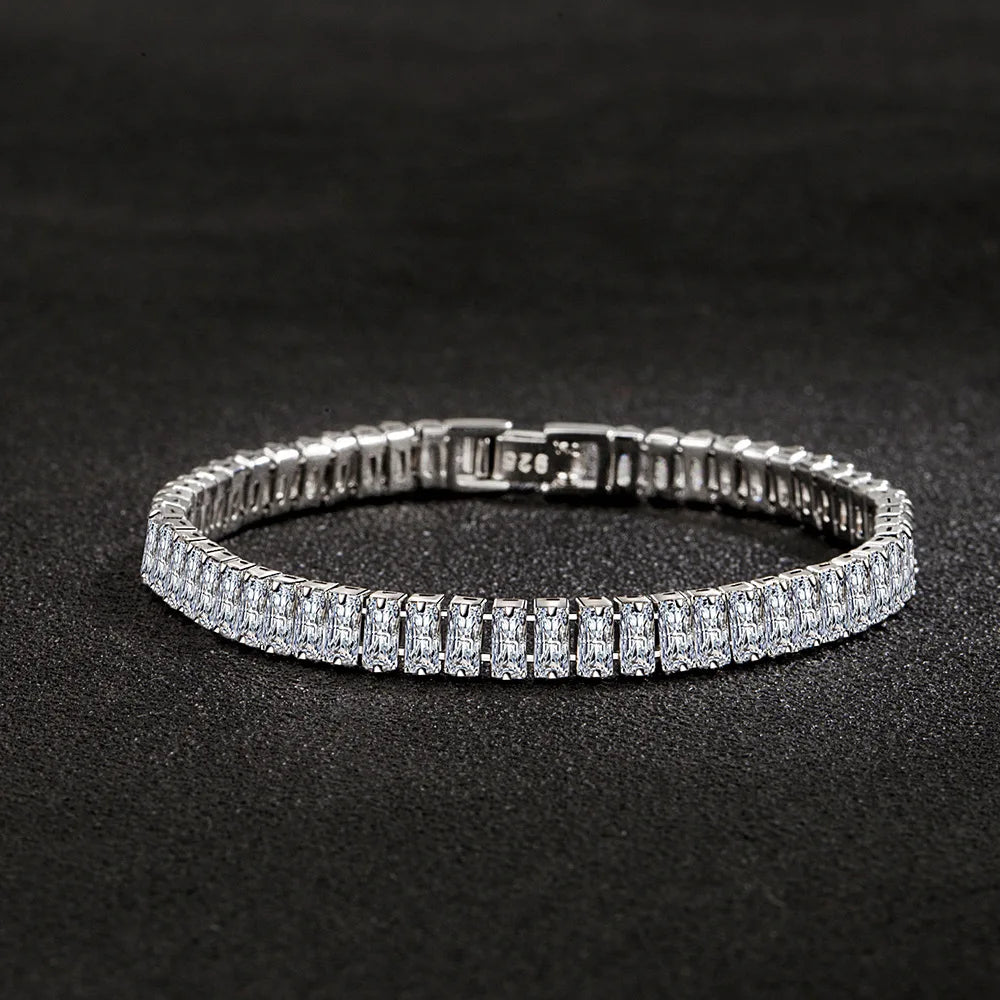 DANA 925 Sterling Zircon Crystal Bracelet