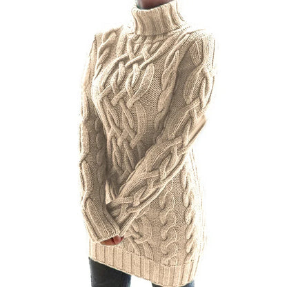 Turtleneck Thickened Twist Sweater