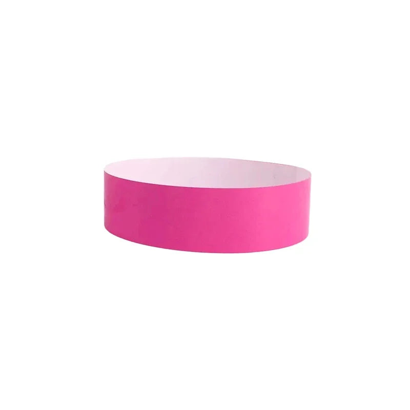 200pcs Waterproof Paper Wristbands Bracelet