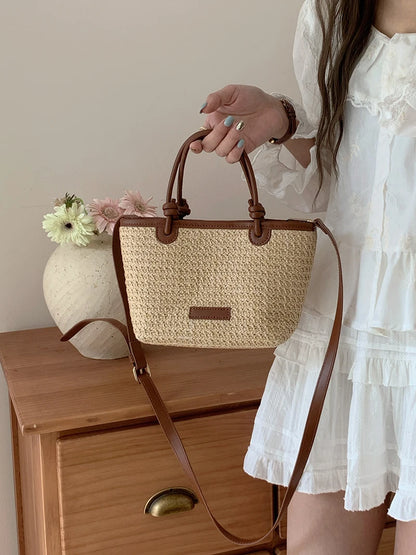 Straw Basket Woven bags