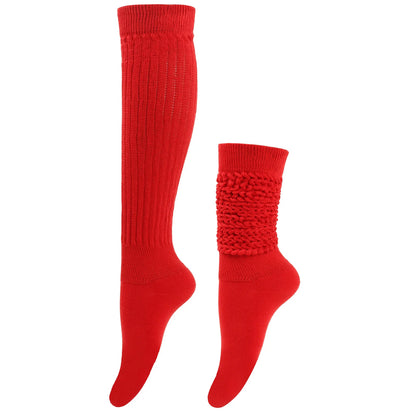Thick Thermal Knee High Calf Cute Long Loose Slouch  Socks