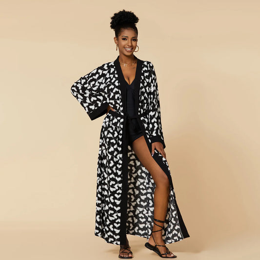 Swimsuit Beach Cover Up dress Sleeve Kaftan Beach Bikinis Cover