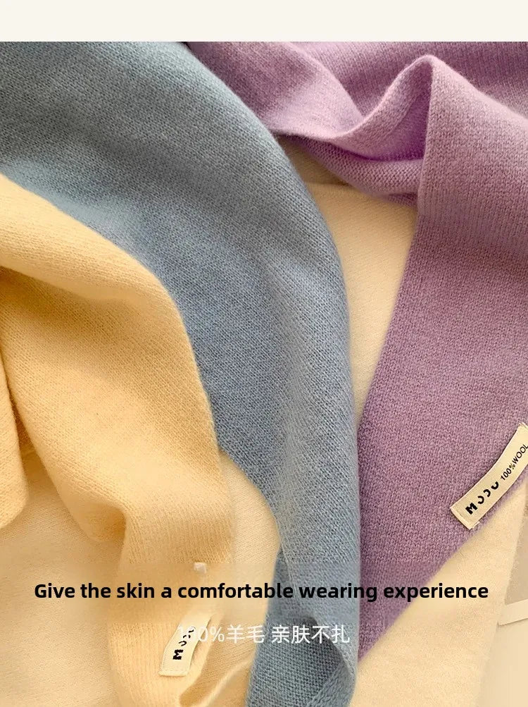 Bufanda triangular británica coreana Nicho