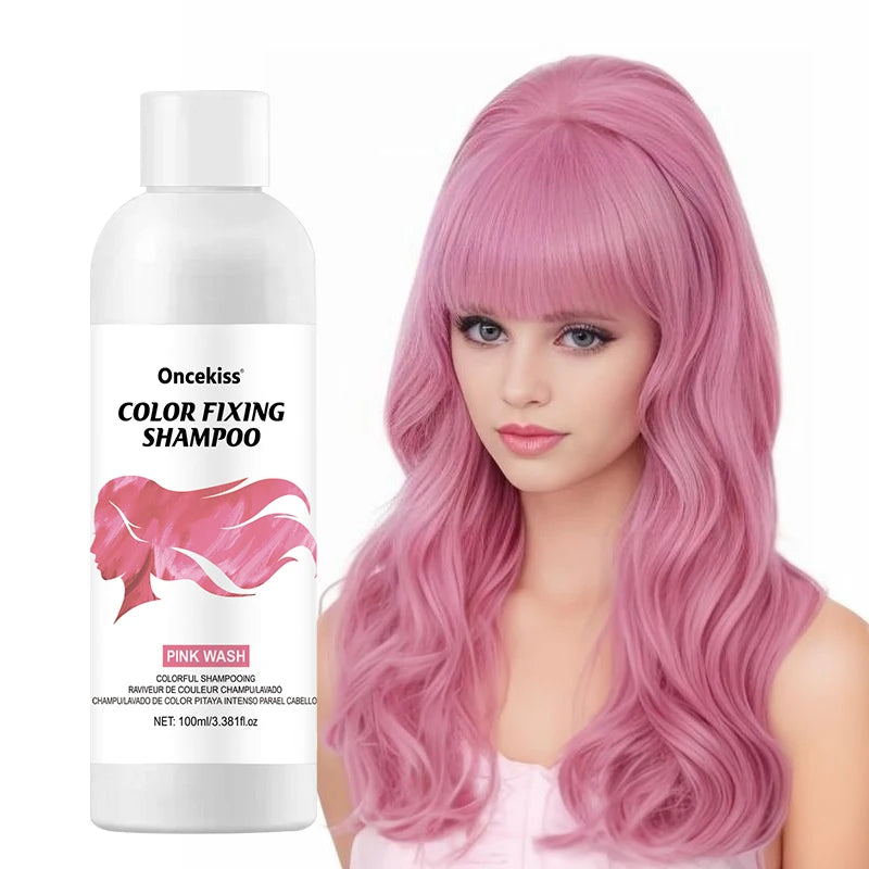 Semi-permanent Hair Color Dye Shampoo Unisex