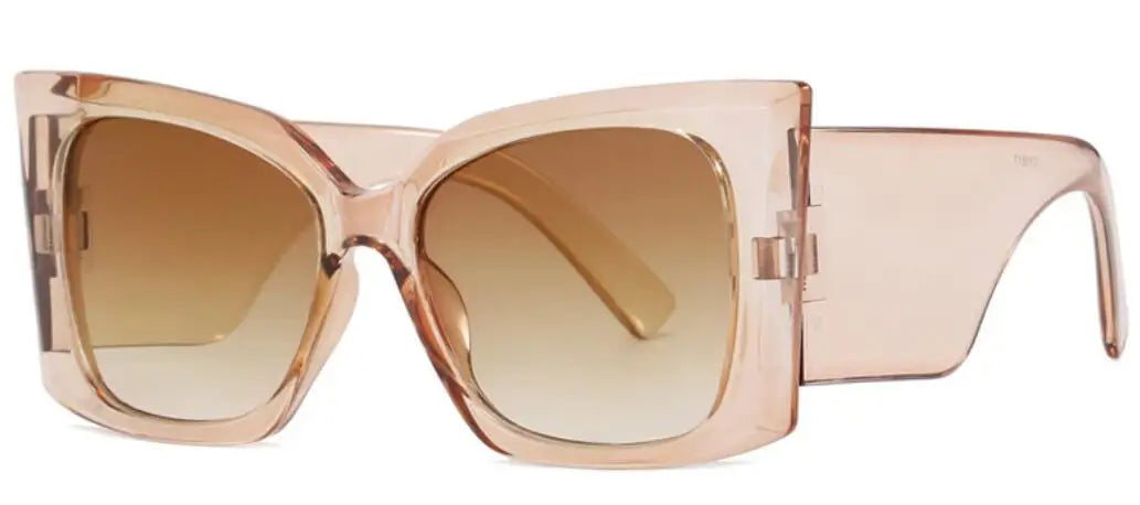 Retro Oversized Wide Legs Sunglasses