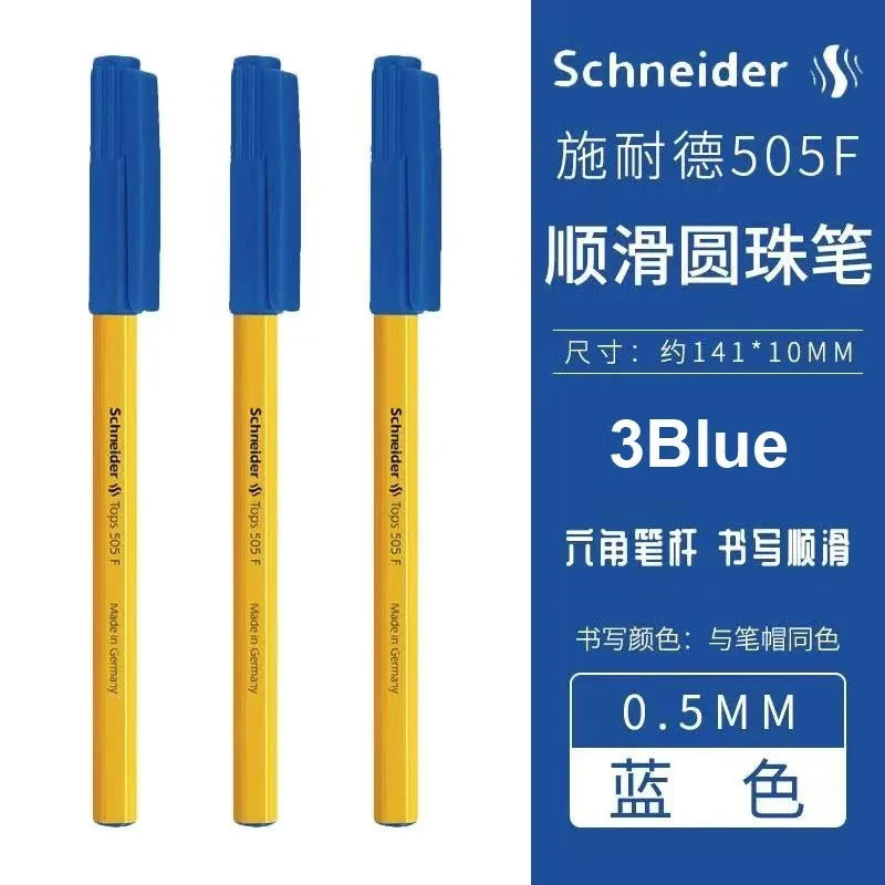 Germany Schneider Ballpoint Pen 0.5mm Smooth Ultra-long Writing Pen