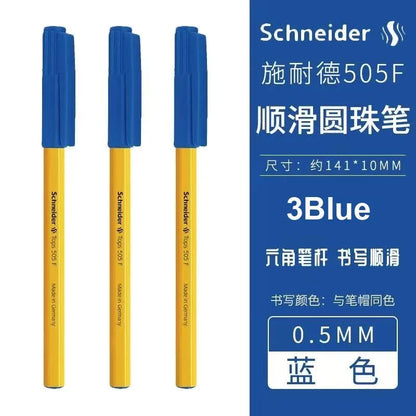 Germany Schneider Ballpoint Pen 0.5mm Smooth Ultra-long Writing Pen