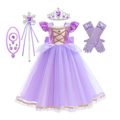 Baby Girls Deluxe Elegant Princess Dress