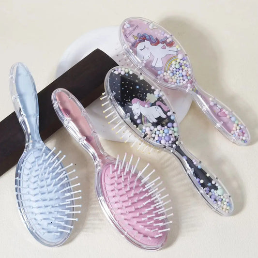 cute cartoon comb scalp massage air hair brush