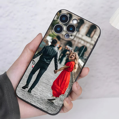 For iPhone 17 Max Air Mini 6 7 8 Plus DIY Custom Photo Shockproof Soft Case