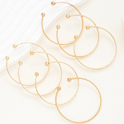 DANA 7 Pcs/Set Punk Gold Bracelets