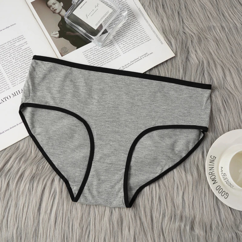 3PCS Cotton High-stretch Underwear Lingerie