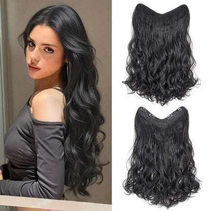 24Inch Synthetic Long Culry Hair Extension