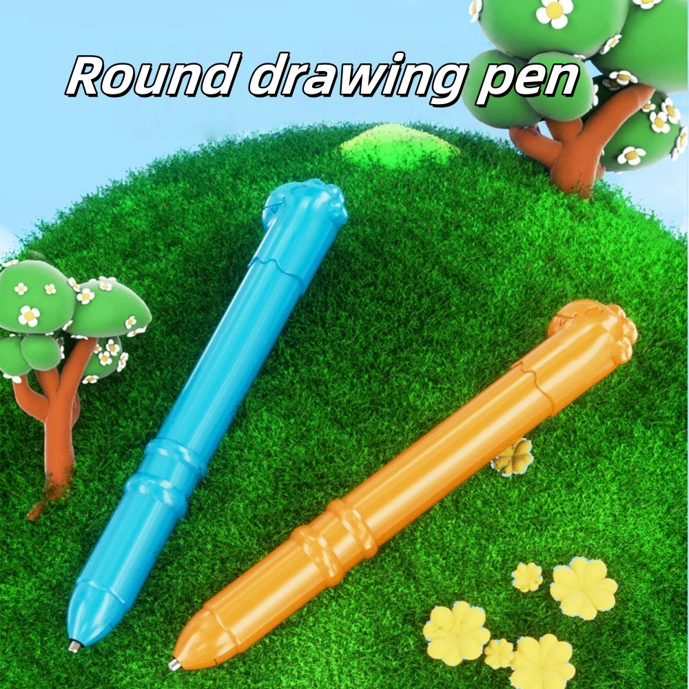 Children's Early Education Puzzle Colored Drawing Board Erasable Writing Board