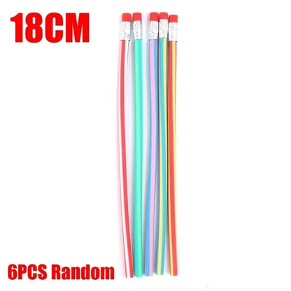 Colorful Magic Bendy Flexible Cute Soft Pencil with Eraser