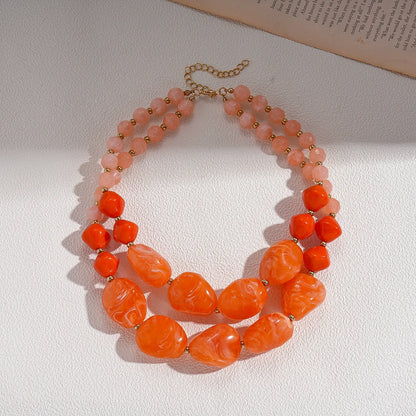 Bohemian Acrylic Choker Necklaces