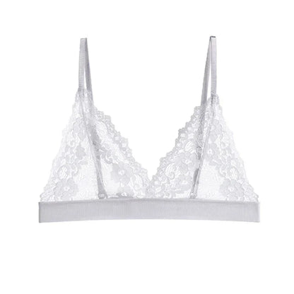 Transparent Sexy Thin Push Up Lingerie Bra