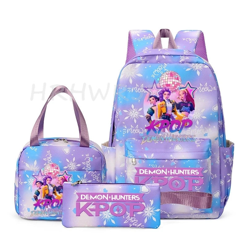 KPop Demon Hunters Backpack Simple Large Capacity