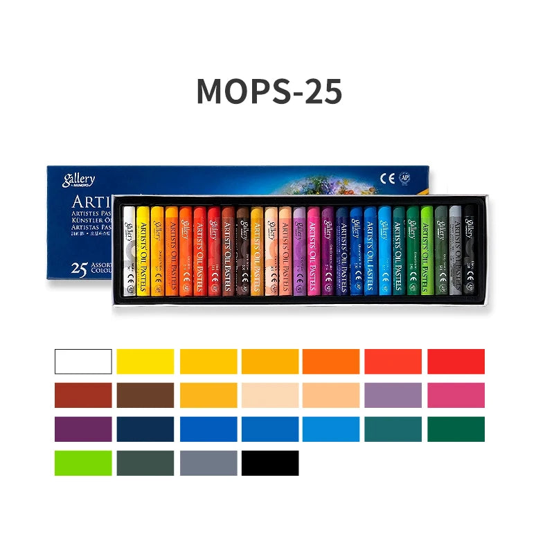 Artist Oil Pastel Set 12/25/50 Professional Painting Drawing Toxic Sticks