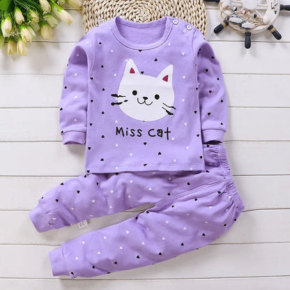 Cotton baby girl clothing winter newborn baby set