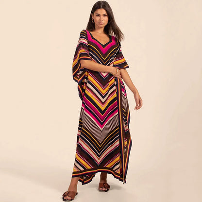 Kaftan Dress Over Size Beach Dress Cover Up