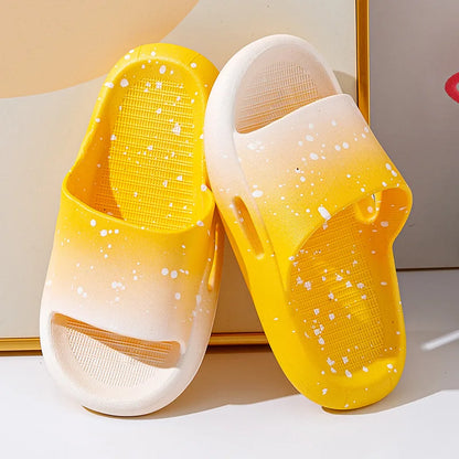 Gradient Children's for Boys and Girls Slippers