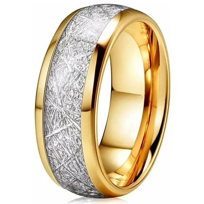 Charm Couple Romantic Heart Rhinestones CZ Rings Set