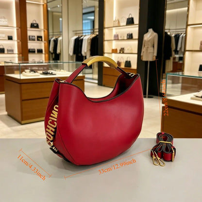 Niche Underarm Shoulder Crossbody Small Saddle Bag