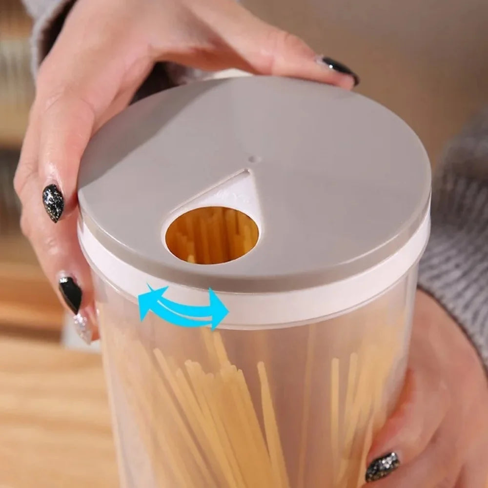 Food Storage Containers with Airtight Lid Pasta Portion Control
