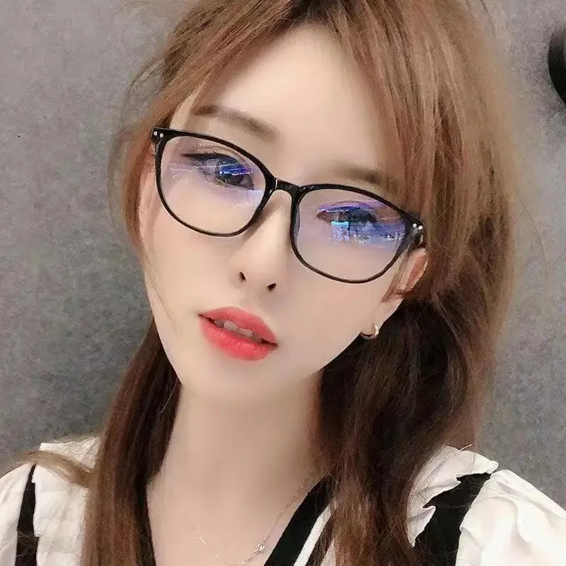 Transparent  Anti-Blue Light Computer Presbyopia Hyperopia Reading Eyeglasses