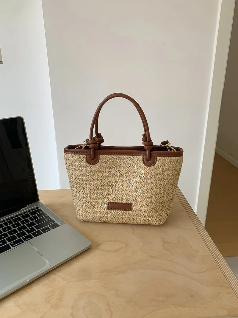Straw Basket Woven bags
