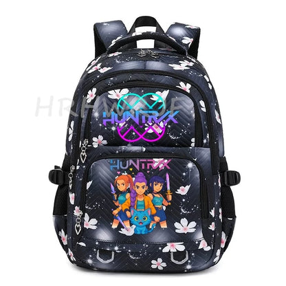 K-pop Demon Hunters Backpack Girls Boys Youth School Bags