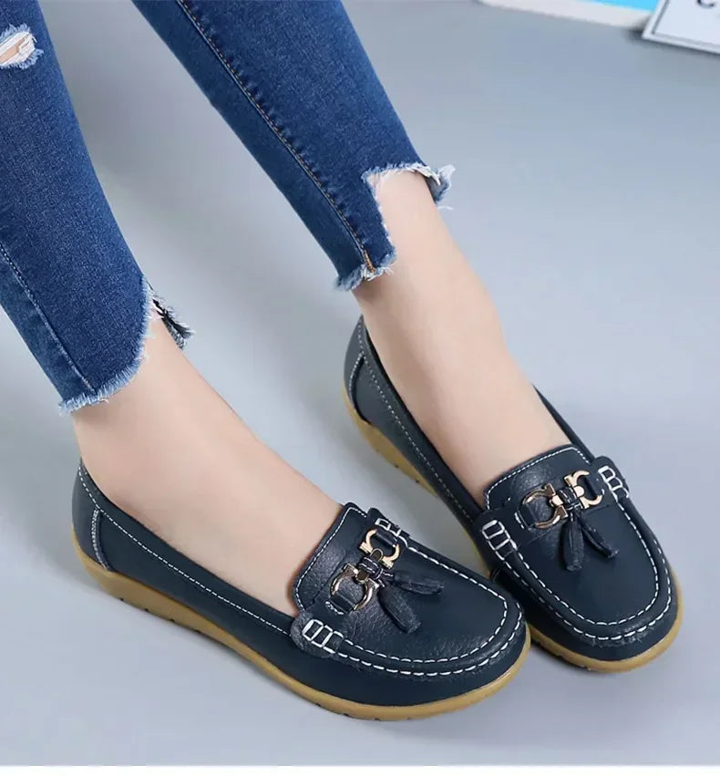 Slip Loafers Flat Shoes