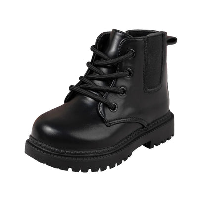 Waterproof PU Leather Toddler Boots