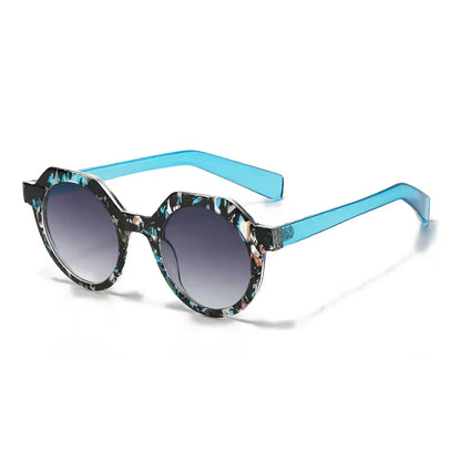 Retro Frame Blue Light Blocking UV400 Sun Glasses