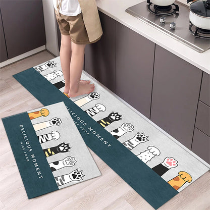 Non-slip Long Rugs Crystal Velvet Carpet