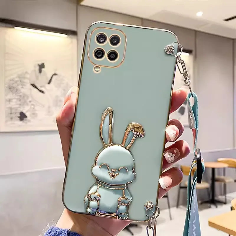 Crossbody Lanyard Rabbit luggage bracket Plating Cover