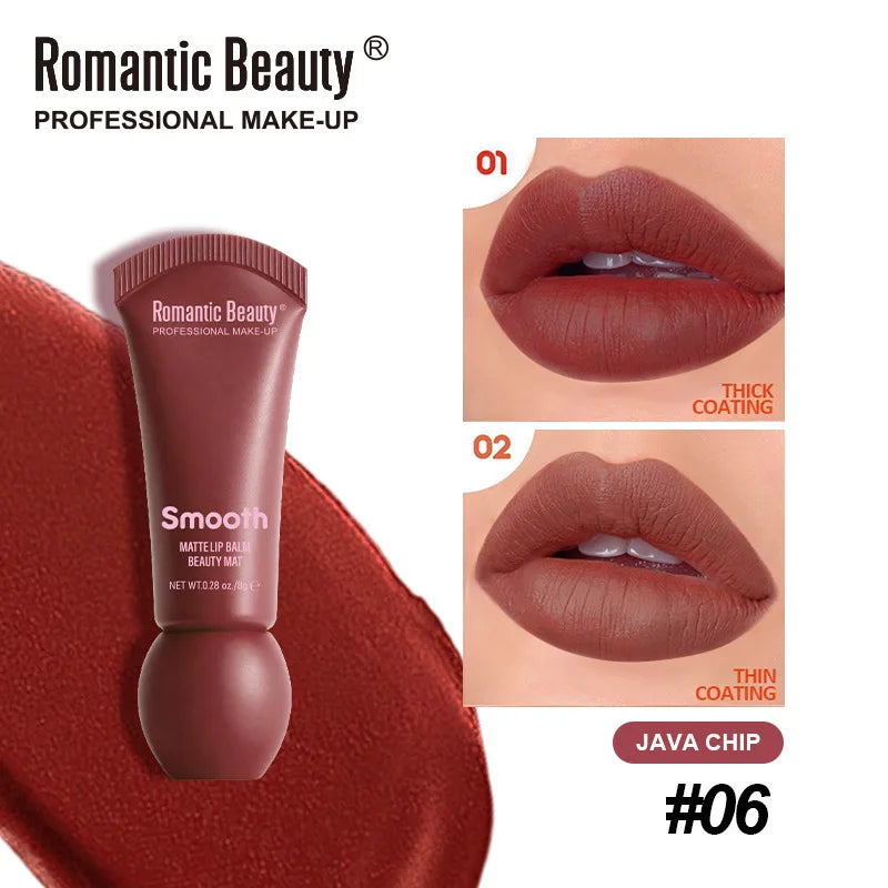 Matte Soft Mist Long-Lasting Lipstick Colorful Whitening Lip Glaze Lip Makeup