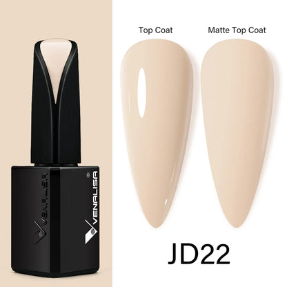 15ML Silky Matte TPO FREE Topcoat No Cleaning Nail Lacquer Full Coverage Long Lasting Nail Varnish