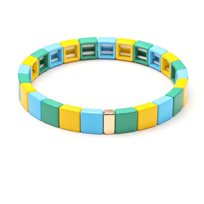 Elegant Rainbow Boho Geometric Bracelets