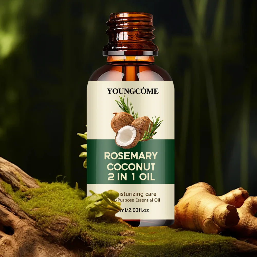 Rosemary Oil Hair Essential Coconut Oil Improve Hair